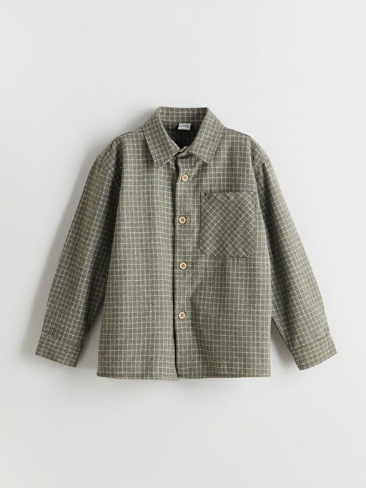 Ekose Erkek ?ocuk Oduncu G?mlek