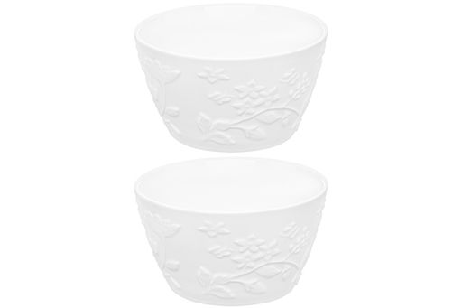 Набор салатников 2 пр. 610 мл 13,3*13,3*7,4 см "Птички на ветке"