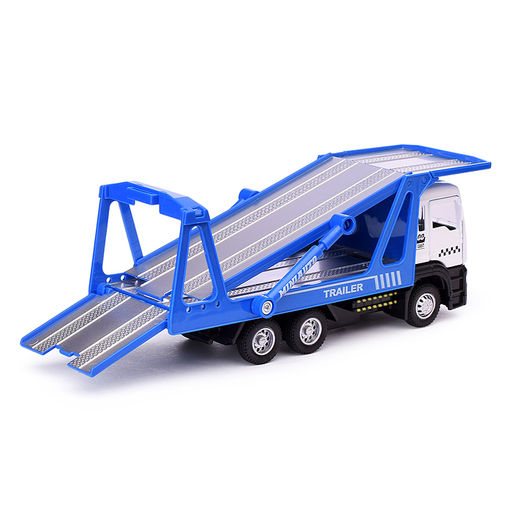 Автовоз с импортной машиной, в коробке