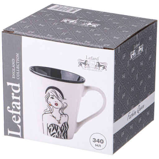 КРУЖКА LEFARD FASHION QUEEN 340МЛ  фото 2
