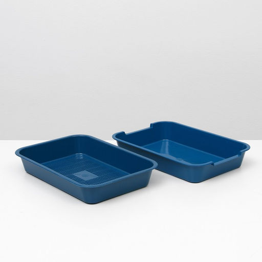 Туалет средний с сеткой 36 х 26 х 6,5 см, синий, - Simaland фото 5