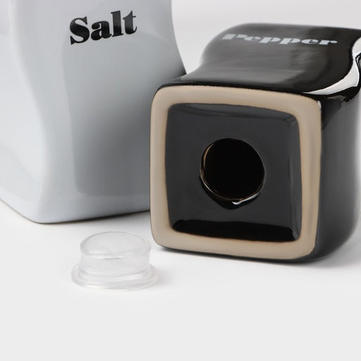 Набор для специй Magistro «Инь-Янь», 2 предмета: солонка, перечница, 150 мл, керамика