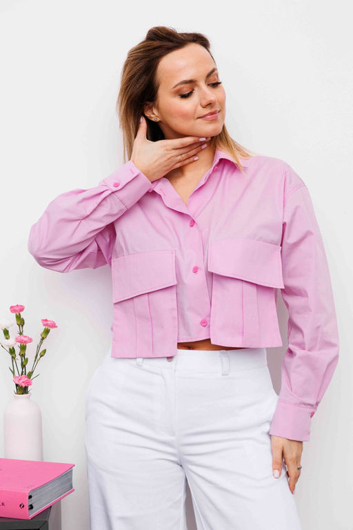 Блуза AURA 2144-176 розовый  фото 4
