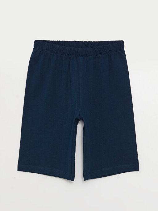 Bisiklet Yaka Kral ?akir Bask?l? K?sa Kollu Erkek ?ocuk ?ortlu Pijama Tak?m? - Waikiki фото 3