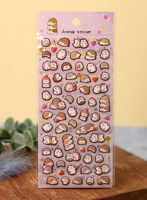 Наклейки объемные "Hamsters"