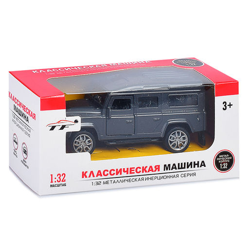 Машина "Классическая-2" 1:32 металл. в коробке