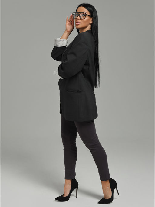 Бритни леггинсы женские (антрацит)