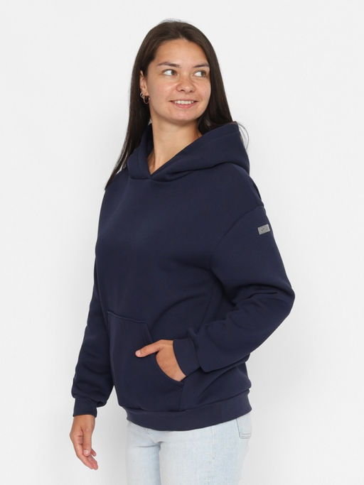 CRB wear/CWXW 60306-41 Толстовка женская,темно-синий/Ex.Cherubino  фото 3