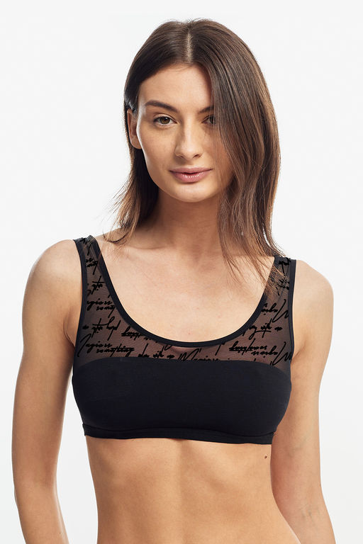 Бюстье Milavitsa 5160 бежевый с черным