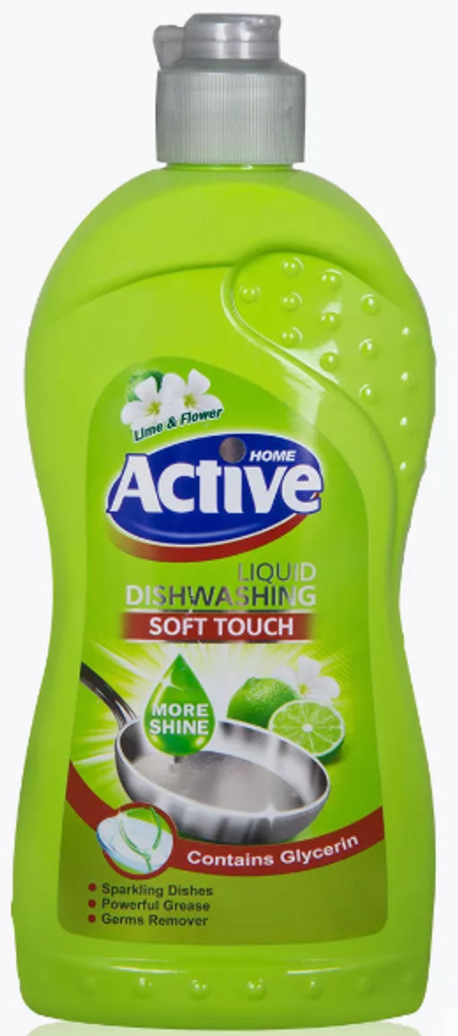 ACTIVE ИРАН гель-концентрат д/мытья посуды 500мл Лайм и цветы