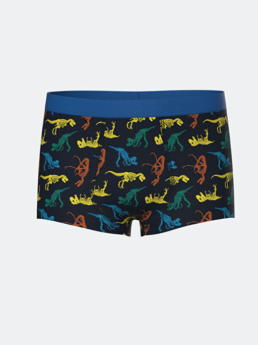 Bask?l? Erkek ?ocuk Boxer 3l? - Waikiki фото 2