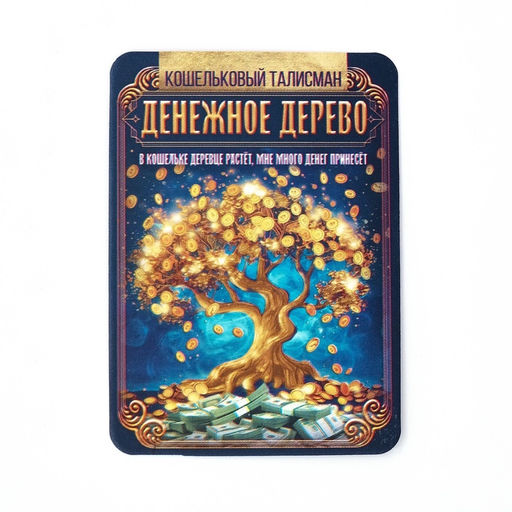 Цена за 2 шт. Кошельковый талисман «Денежное дерево», 2.2×2.3 см