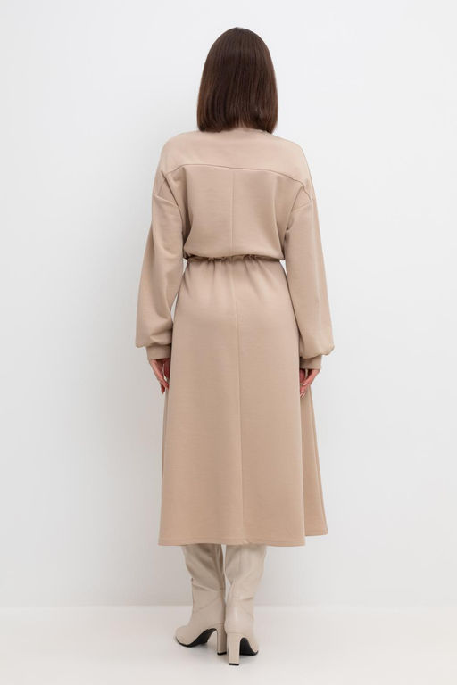 ЕВТ 5057/темно-бежевый платье жен