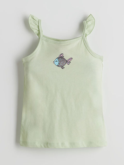 Bask?l? K?z Bebek Atlet ve ?ort 2li