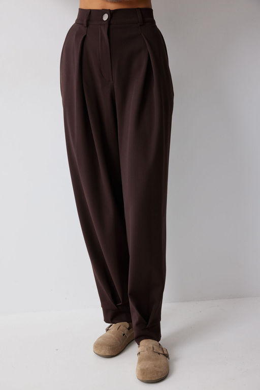 Брюки LYUSHe 4218 коричневый фото 2