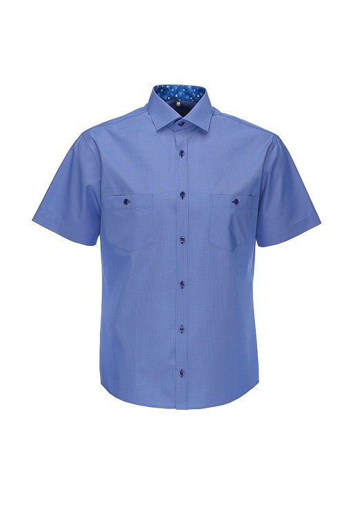 Сорочка мужская короткий рукав GREG 224/109/02/KZS/P/1  фото 2