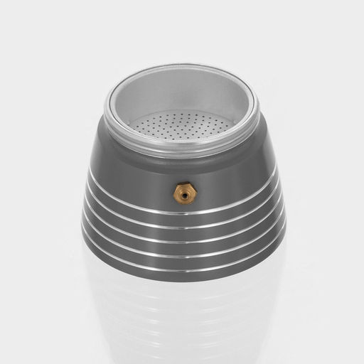 Кофеварка гейзерная Magistro Moka, на 3 чашки, 150 мл, алюминий, серая