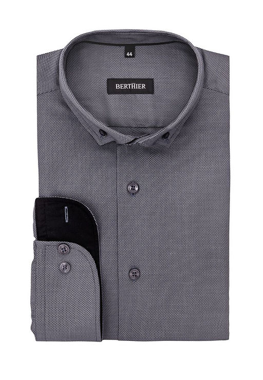 Сорочка мужская длинный рукав BERTHIER DEAN-67145/ Fit-Rb(0-1)  фото 2