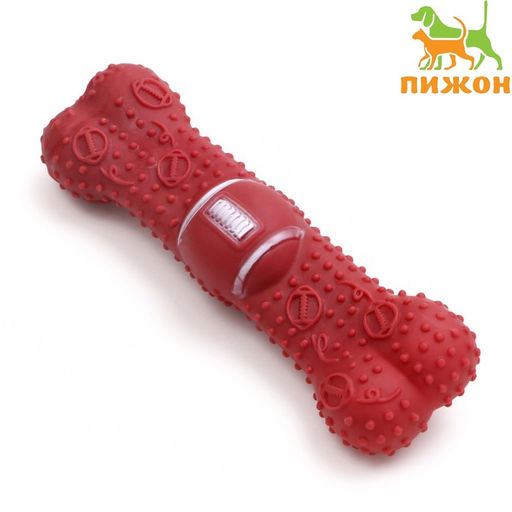 Игрушка пищащая Мегакость для собак, 22,5 см, коричневая