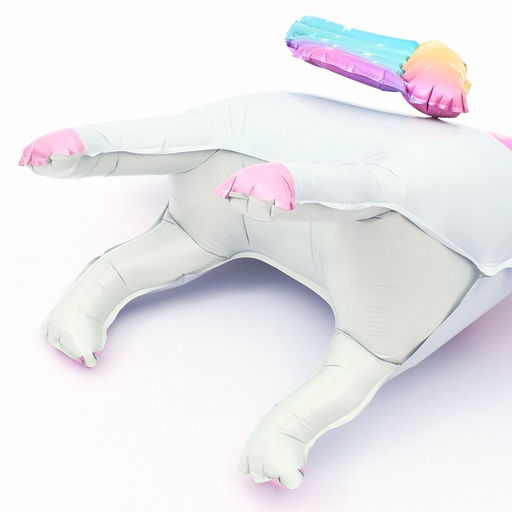 Воздушный шар фольгированный 26" «Единорог с крыльями», под воздух