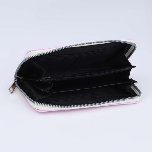 Кошелёк женский, отдел на молнии, цвет розовый - Nazamok фото 4
