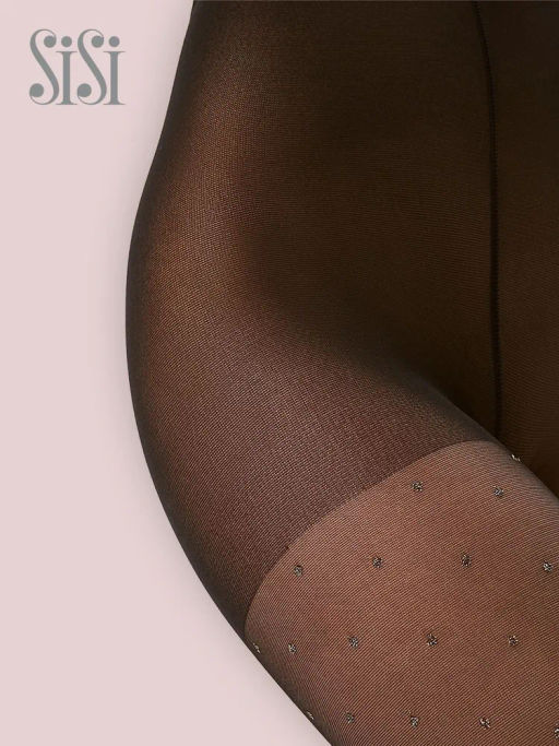Колготки SiSi POIS LUREX (60/5) - nero/oro фото 7