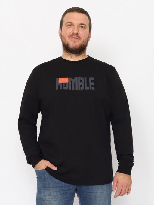 CRB wear/CWLM 60326-22 Джемпер мужской,черный/Ex.Cherubino
