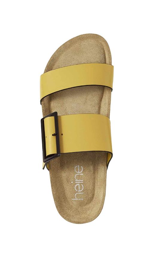 Шлепки, желтые - Heine фото 4