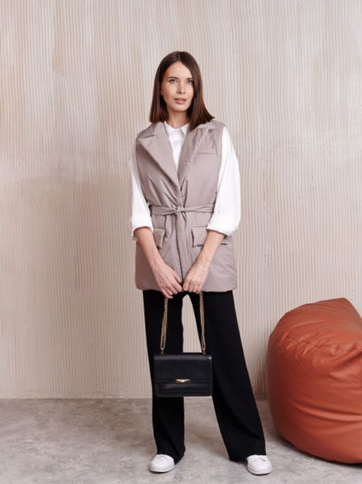 Жилет Некст какао - Yollochka фото 3