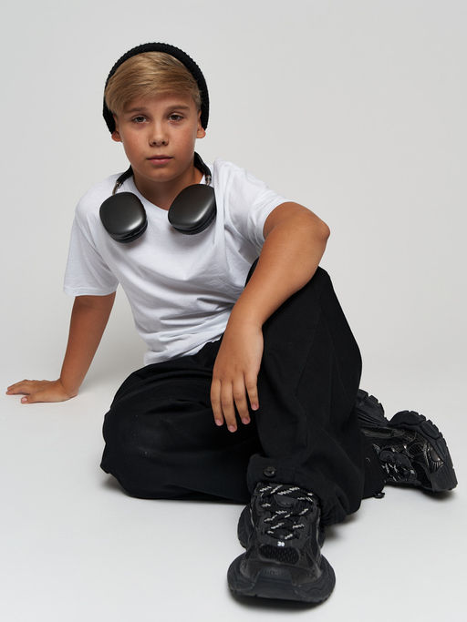 Утепленные брюки с начесом футер багги - Nota bene фото 15