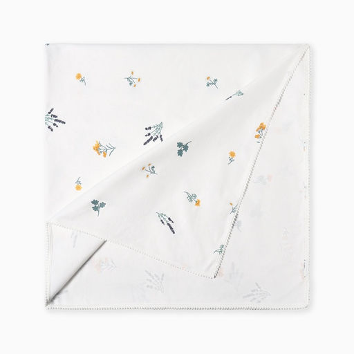 Скатерть Этель. Полевые цветочки, 146?2202 см, рогожка 176 г/м?, 100% хлопок