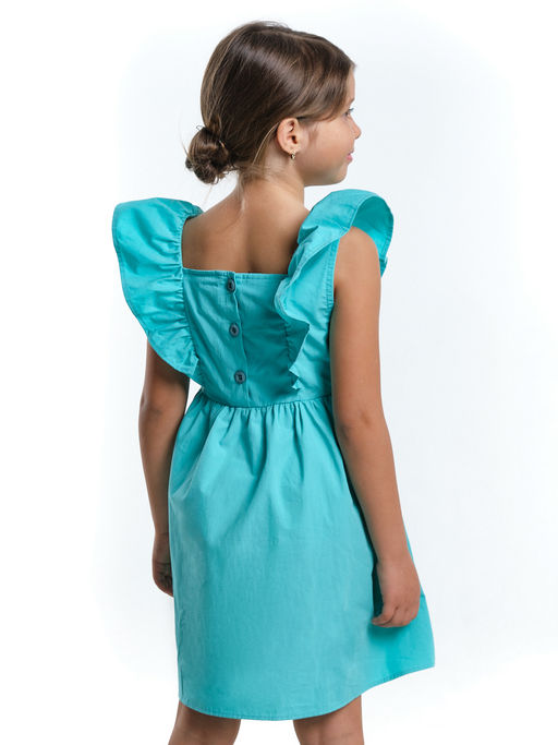 Платье в садик праздничное UD 7825 изумрудный - Mini maxi фото 17