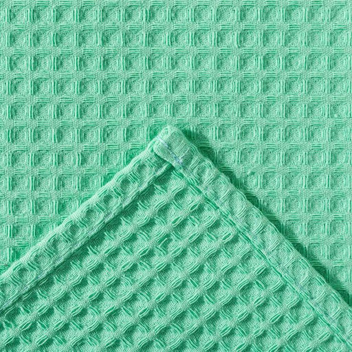 Полотенце вафельное Этель 70*140 см. цв.нежный лайм, 100% хл, пл 240 г/м2  фото 3