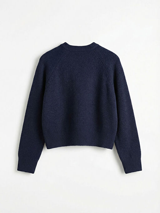 Bisiklet Yaka Kad?n Triko H?rka