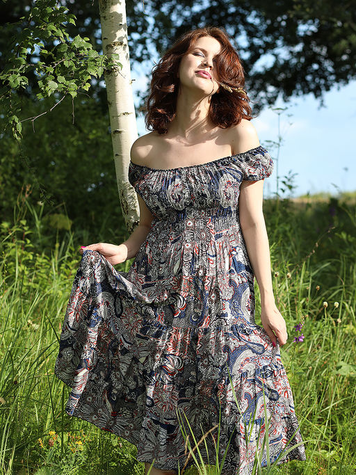 20-26 НАТАЛИ L2013-970.С1 Сарафан - Almond фото 5