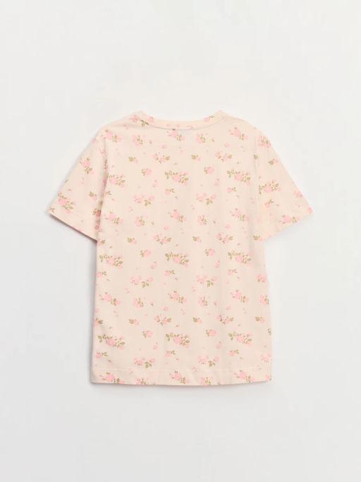 Футболка из хлопка с цветочным принтом ZR2605013417-243 / Zarina