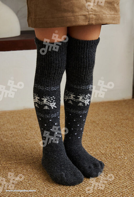 Гольфы детские из монгольской шерсти