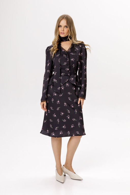 Платье Pirs 6587 черный