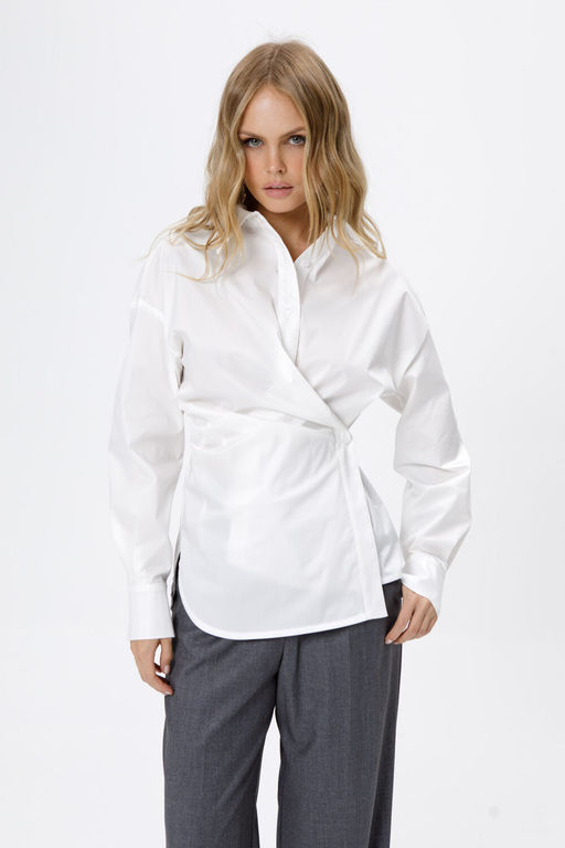 Рубашка Pirs 6208 молочный фото 2