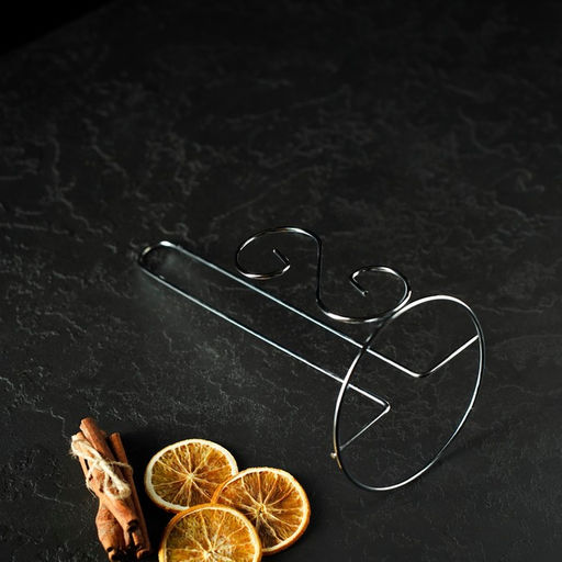 Держатель для бумажных полотенец настольный Доляна, 13.4×13, 4×28 см, хромированный