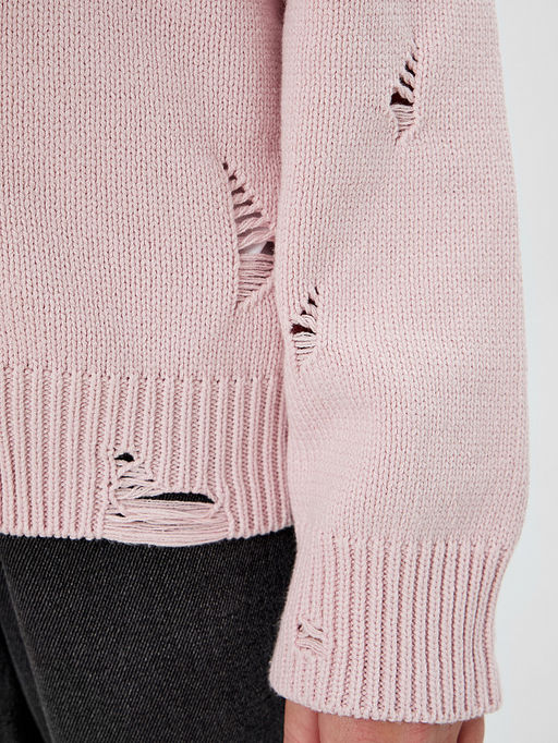 Кардиган для девочек розовый