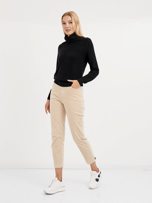 водолазка женская хлопковая свободного кроя - Glenfield фото 3