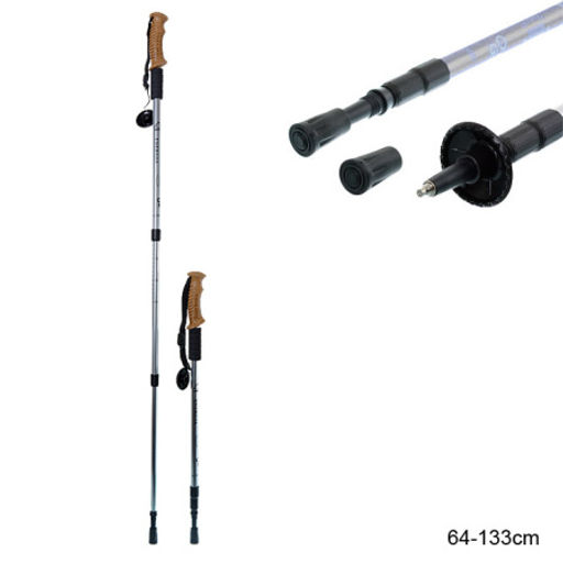 Палки для скандинавской ходьбы / C-102 /уп 5/30/белые - Галеонтрейд фото 3