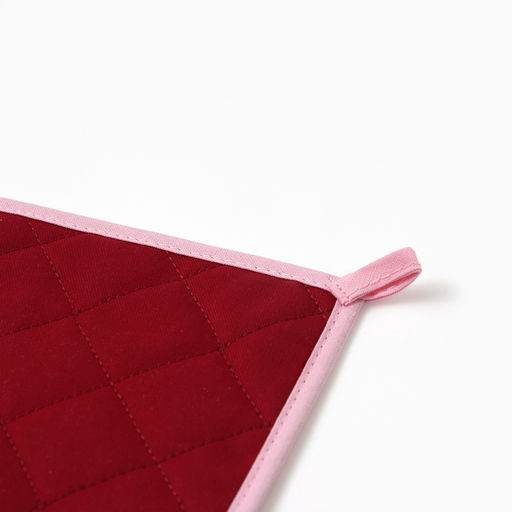 Набор кухонный Тюльпаны: прихватка 19?19 см, подставка под горячее