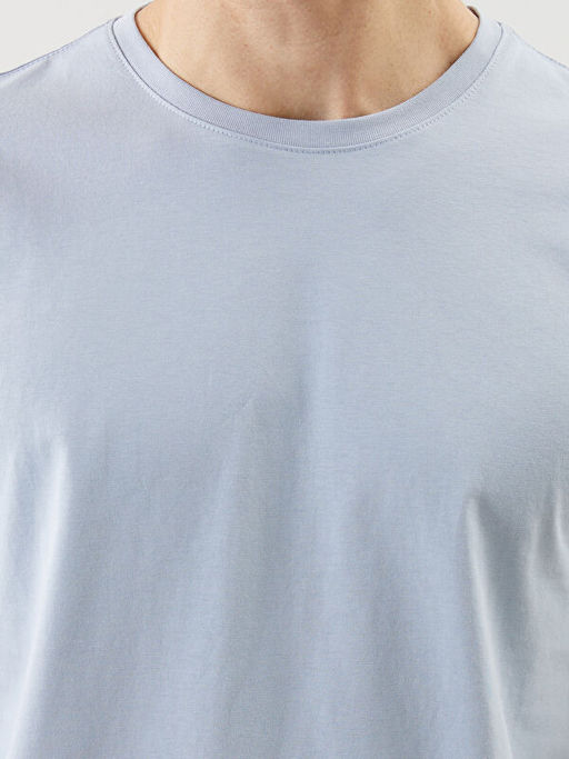 Bisiklet Yaka Penye Erkek Ti??rt