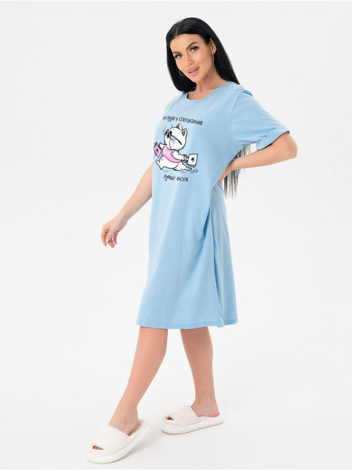 Туника Стиль голубой - София фото 8