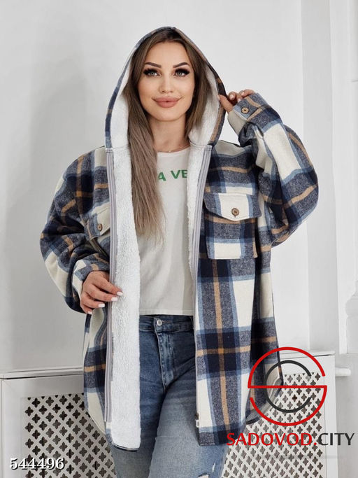 Рубашка клетчатая женская - Bruno фото 8