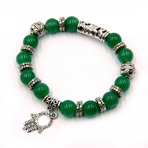 Браслет Пандора Нефрит символ роскоши и изобилия d-10мм