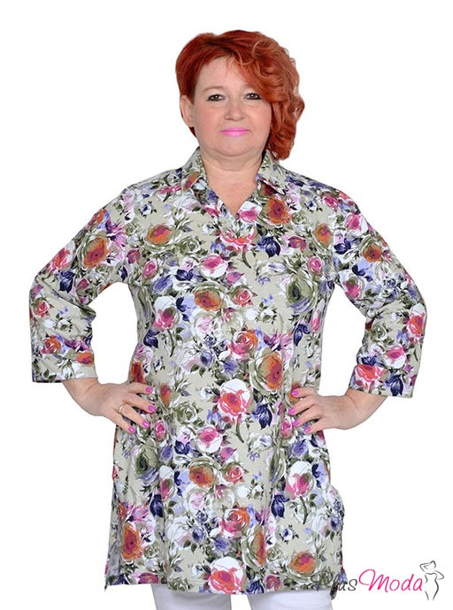 Туника Модель №1901 размеры 44-84 - Plusmoda фото 3