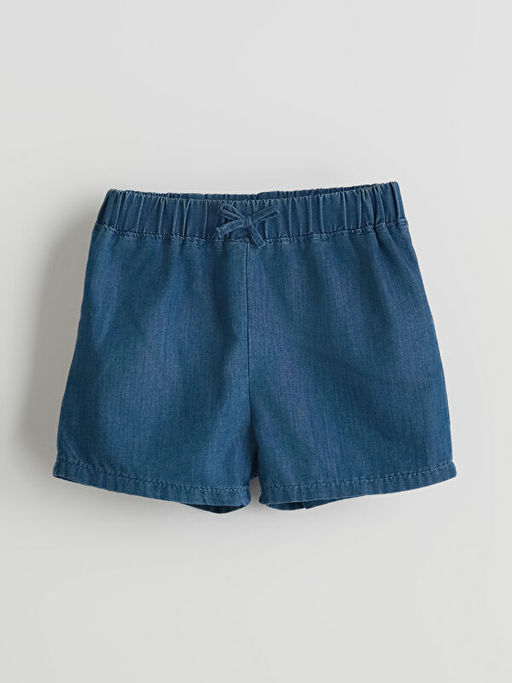 Beli Lastikli K?z ?ocuk Jean ?ort